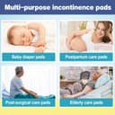 Thumbnail 6 de BIGGMED Tear-Resistant Disposable Bed Pads 36" 100 count 🛏️