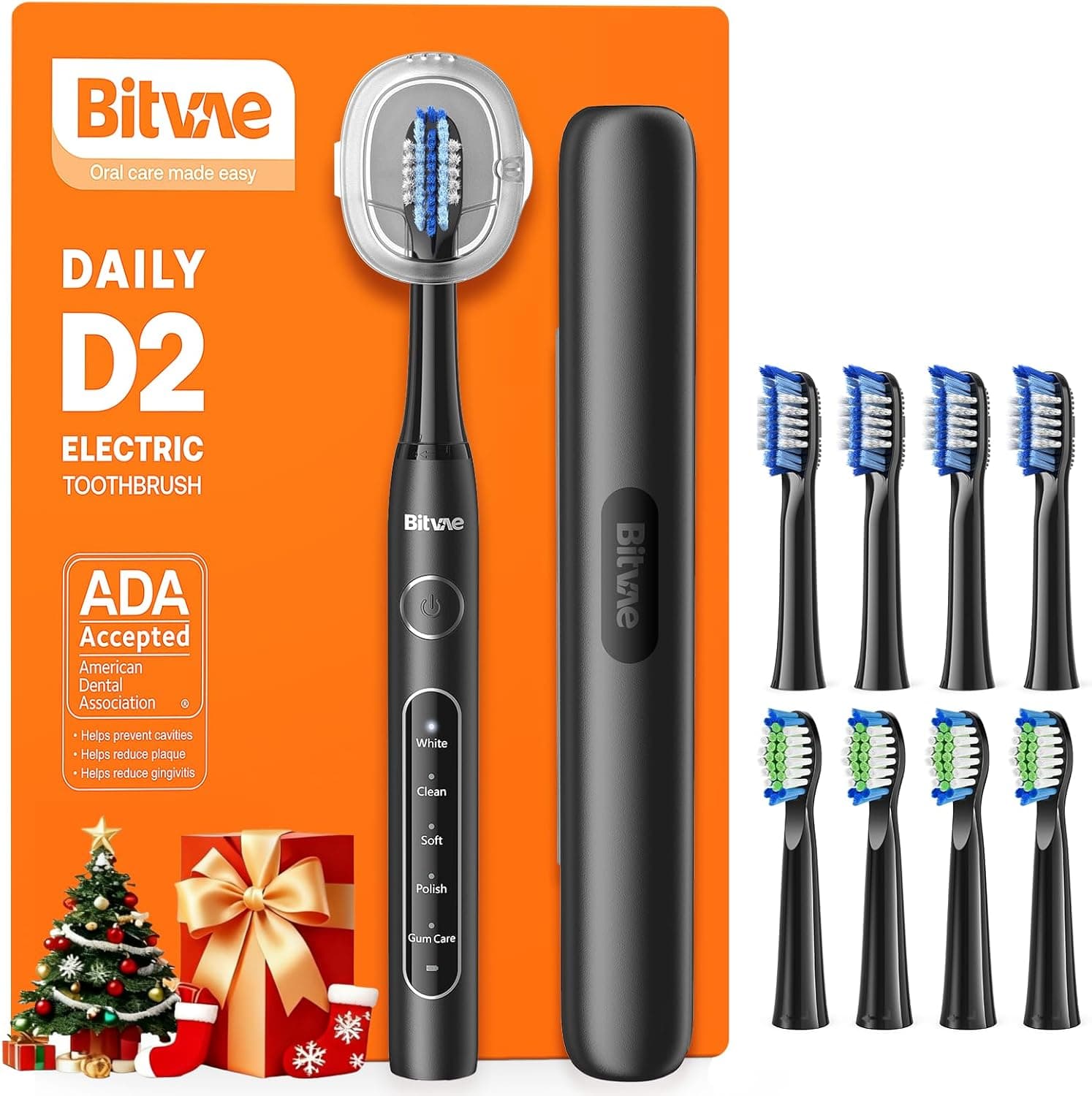 Bitvae ADA Accepted Electric Toothbrush 60-Day ⌚