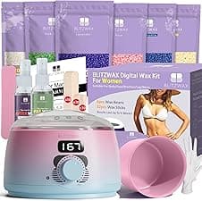 BLITZWAX Brazilian and Bikini Waxing Kit for Women 🎀