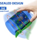 Thumbnail 3 de Blue-dinosaur 10oz Insulated Food Jar for Kids 🍱