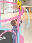 Thumbnail 2 de BLUERISE 60" Trampoline for Kids with Hoop 🏀🧸