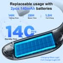 Thumbnail 1 de Bluetooth Headset V5.4 Wireless Dual-Mic — 14h Talking 🎧