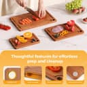 Thumbnail 3 de BNBUN 3-Piece Bamboo Cutting Board 🥢