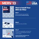 Thumbnail 5 de BNX MERV 13 Electrostatic Pleated Air Filter 20x20x4 📦