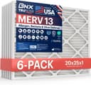 Thumbnail principal de BNX MERV 13 Pleated Air Filter 20 x 25 x 1 📦