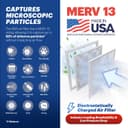 Thumbnail 2 de BNX MERV 13 Pleated Air Filter 20 x 25 x 1 📦