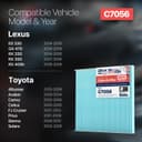 Thumbnail 1 de BNX TruFilter C7056 Cabin Air Filter HEPA 99.97% 🧩