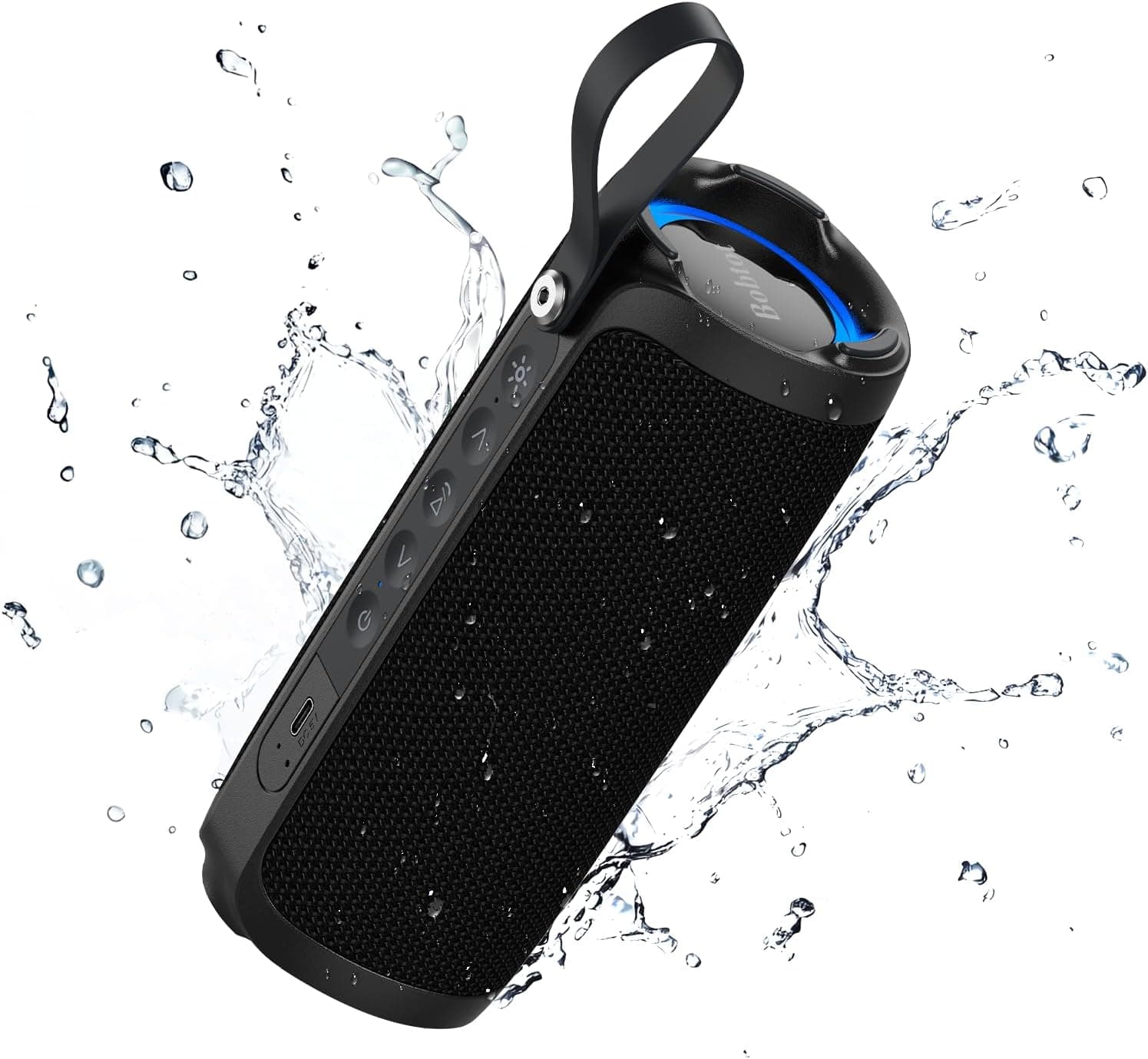 Bobtot Portable Bluetooth Speaker 15W, IPX6 Waterproof 🎵