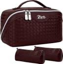 Thumbnail 3 de BOYATU L01 Purple travel makeup bag 3-piece set 🎒