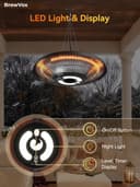 Thumbnail 3 de BrewVox 1500W Carbon Infrared Heater 📺