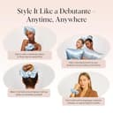 Thumbnail 4 de Bridgerton x Kitsch Satin Scrunchies for Women 📎