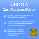 Thumbnail 5 de Brita Metro 6-Cup Water Filter Pitcher with SmartLight ⌚