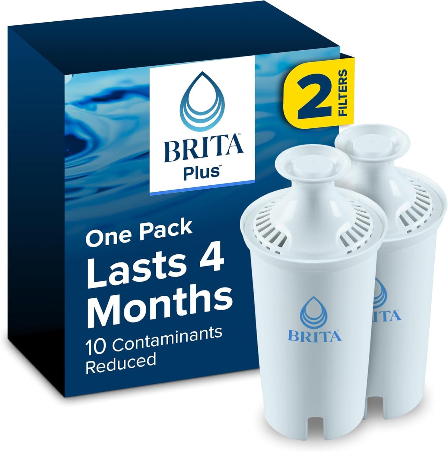 Brita Plus Water Filter for Pitchers & Dispensers 🫙