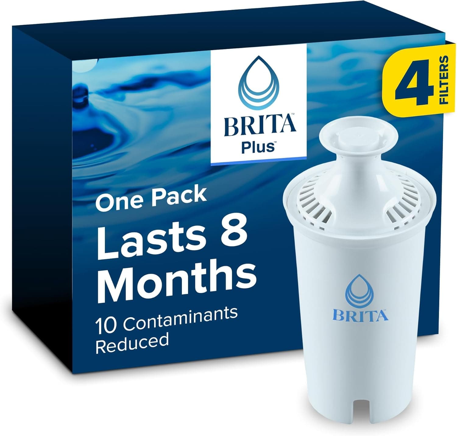 Brita Water Filter Plus Replacement Filters 40 Galons 📷