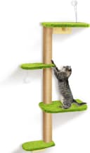 Thumbnail 6 de Brown Wall Mounted Cat Wall Climber 49″ tall 🐱