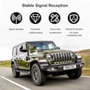 Thumbnail 4 de Bullet Antenna with Valve Caps American Flag for Trucks 🇺🇸🚗