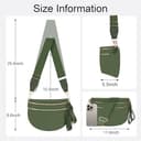 Thumbnail 5 de Bum Bags for Women Checkered Crossbody Bag 🎒