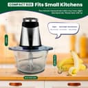 Thumbnail 1 de BUMET Electric food processor 500W with 8cup bowls 🍽️