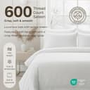 Thumbnail 1 de California Design Den Queen 600 TC Sateen Sheets 🛏️