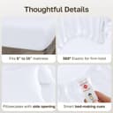 Thumbnail 3 de California Design Den Queen 600 TC Sateen Sheets 🛏️