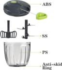 Thumbnail 5 de Cambom Manual Food Chopper 900ml Grey 🥣