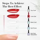 Thumbnail 3 de CANNI Dark Red Gel Nail Polish 1Pc 💅