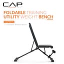 Thumbnail 1 de CAP Barbell Adjustable Utility Weight Bench 🏋️