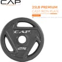 Thumbnail 1 de CAP Barbell 2-Inch Olympic Weight Plate 45 lb 🏋️