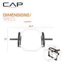 Thumbnail 3 de CAP Barbell Olympic Trap Bar for Deadlifts 🏋️