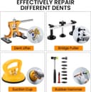 Thumbnail 3 de Car Dent Puller Kit 135-Piece Dent Repair Kit 🛠️