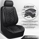 Thumbnail 3 de CAR PASS 3D Foam Faux Leather Seat Covers — Waterproof 🚗