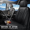 Thumbnail 6 de CAR PASS 3D Foam Faux Leather Seat Covers — Waterproof 🚗