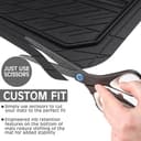 Thumbnail 6 de CAR PASS Heavy Rubber Car Floor Mats — Universal Trim-to-Fit 1 set 🚗