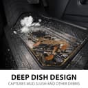 Thumbnail 7 de CAR PASS Heavy Rubber Car Floor Mats — Universal Trim-to-Fit 1 set 🚗