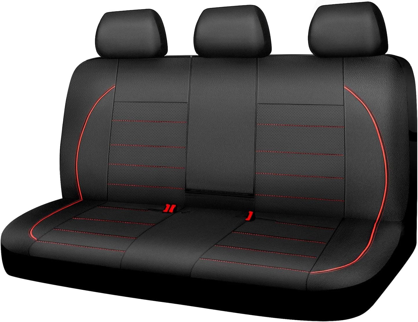 CAR PASS Leather Back Seat Cover waterproof bench 95% 🚗