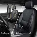 Thumbnail 5 de CAR PASS Nappa Leather Seat Covers 2 Seats 🚗