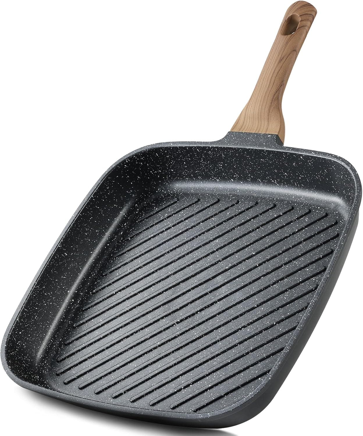 CAROTE 11 Inch Grill Pan nonstick for steak 🍳