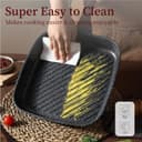 Thumbnail 5 de CAROTE 11 Inch Grill Pan nonstick for steak 🍳