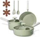 Thumbnail 6 de CAROTE 15-piece Ceramic Cookware Set nonstick 🍳