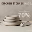 Thumbnail 4 de CAROTE 19-Piece Nonstick Pots and Pans Set ⌚