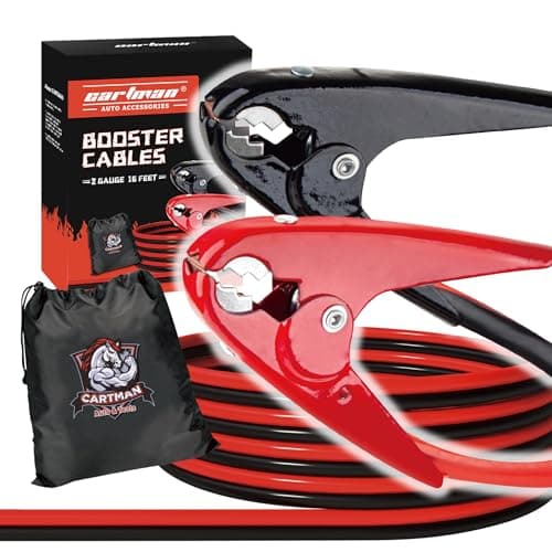 CARTMAN 2 Gauge Jumper Cable 16 ft 800A 🚗