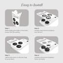 Thumbnail 6 de Case‑Mate Camera Lens Protector for iPhone 17 Pro Max — Double Glass 📷