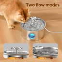 Thumbnail 2 de Cat Water Fountain 2.6L Stainless Steel Pet Fountain 🐶