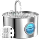 Thumbnail principal de Cat Water Fountain Stainless Steel 2.2L Quiet Fountain for Cats 💧🐱