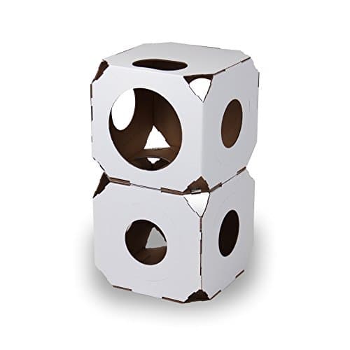 Catty Stacks Durable Modular Cat House Cubes 2-pack 🐱