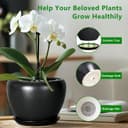 Thumbnail 4 de Ceramicfor 10 Inch Ceramic Plant Pot with Saucer 🌿