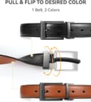 Thumbnail 1 de CHAOREN Reversible Leather Dress Belt 1.25" 👔