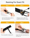 Thumbnail 4 de CHAOREN Reversible Leather Dress Belt 1.25" 👔