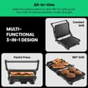 Thumbnail 2 de Chefman Panini Press Grill 4-Slice 🥪