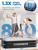 Thumbnail 2 de CHERIMOR Queen Air Mattress 18" raised bed 🛏️